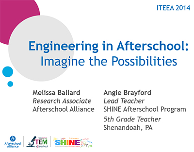 Engineering in Afterschool