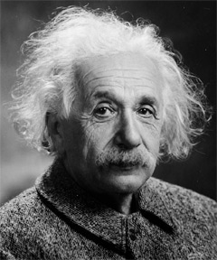 Albert Einstein portrait