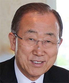 Ban Ki-Moon portrait